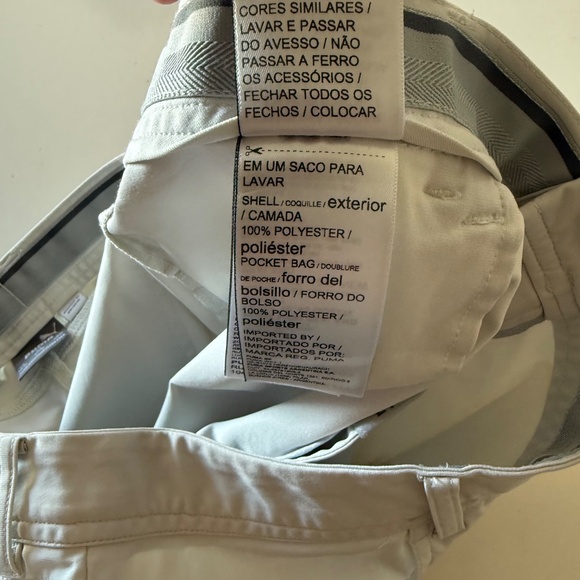 PUMA Dealer 5 Pocket Pure White Performance Stretch Golf Pants Mens 40 x 32 - Picture 6 of 10